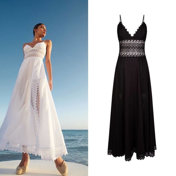 Charo Ruiz Brenda Long Dress black XL - Picture 9 of 13